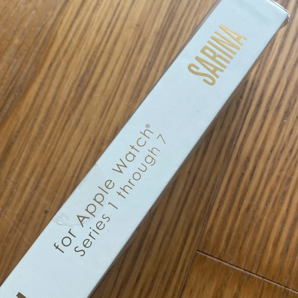 New SARINA Women OffWhite Apple Watch Band Series 1-7
